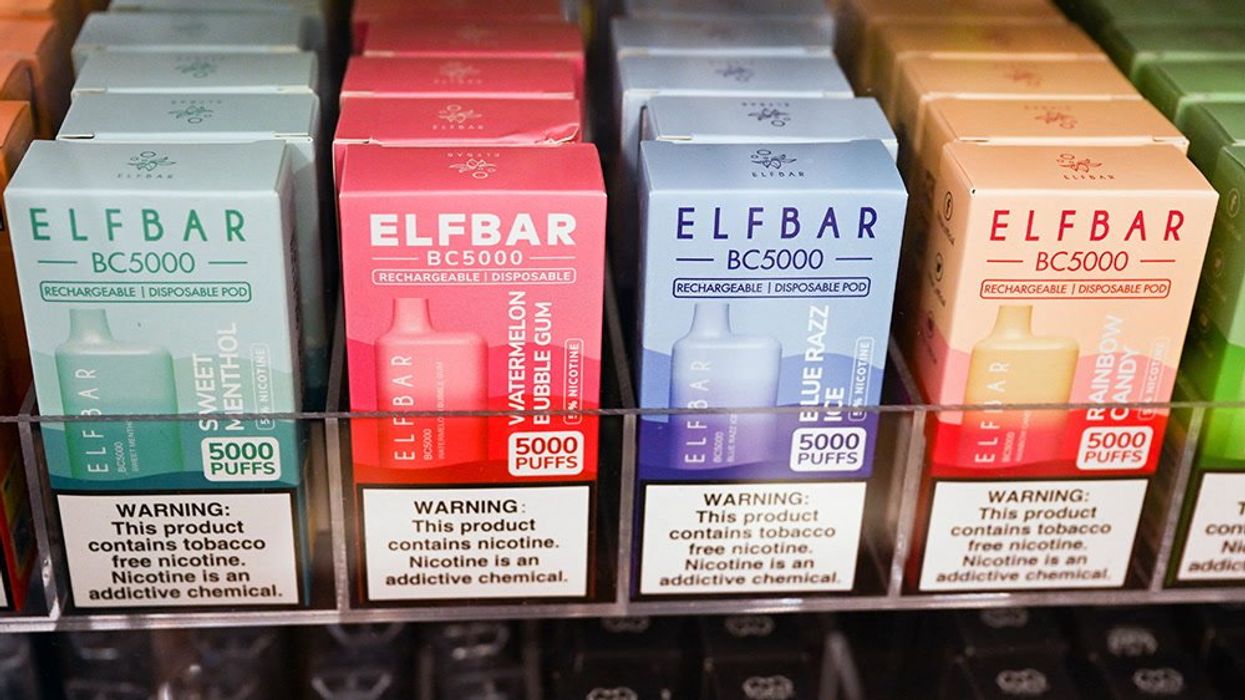 Different flavoured Elfbars