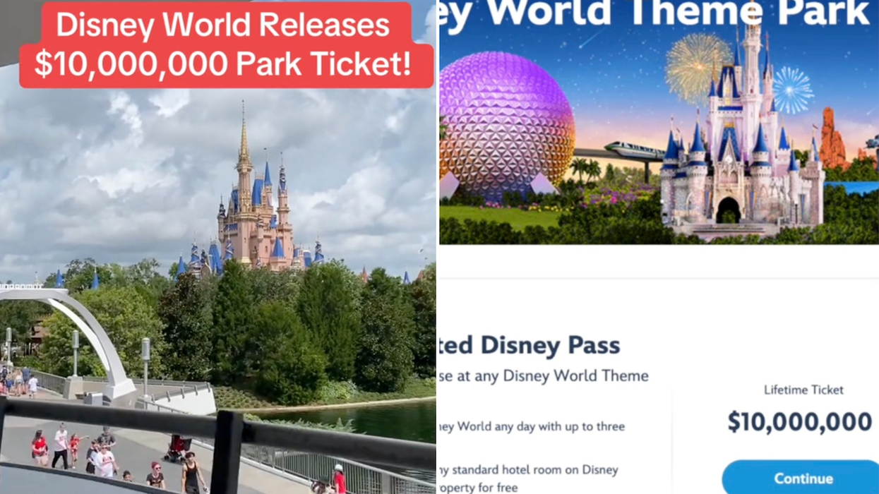 Disney 'releases $10,000,000 theme park ticket' viral TikTok claim debunked