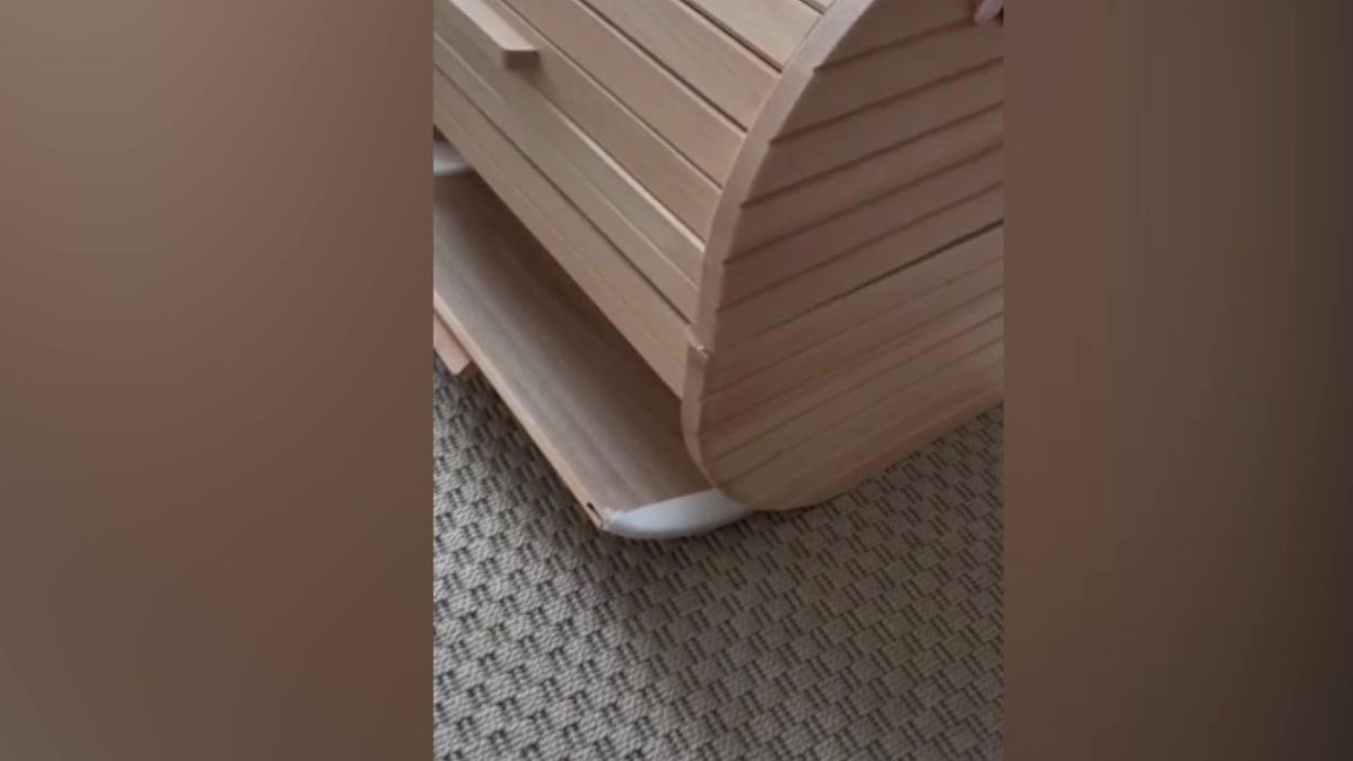 DIY TikToker creates incredible side table from IKEA bread bins