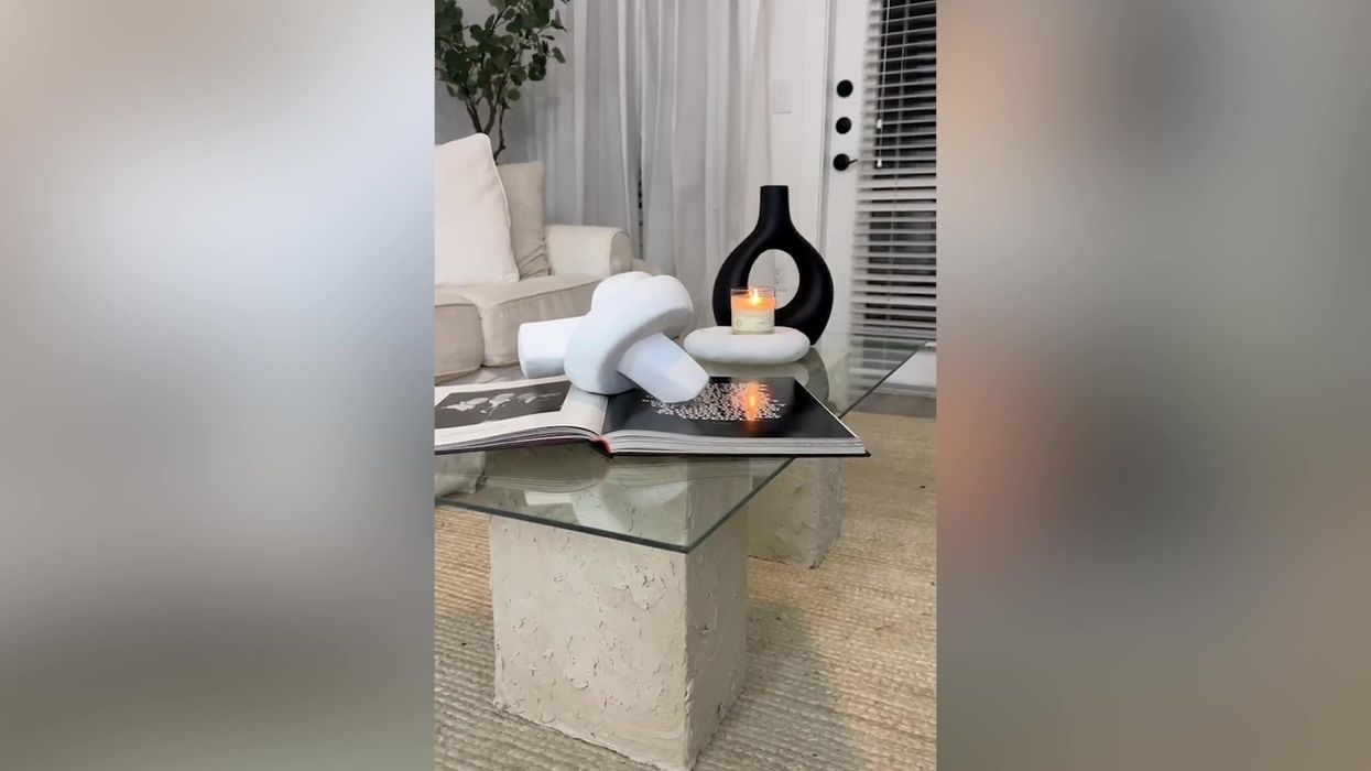 DIY TikToker recreates $2,000 coffee table for less than $100 - and makes it look easy