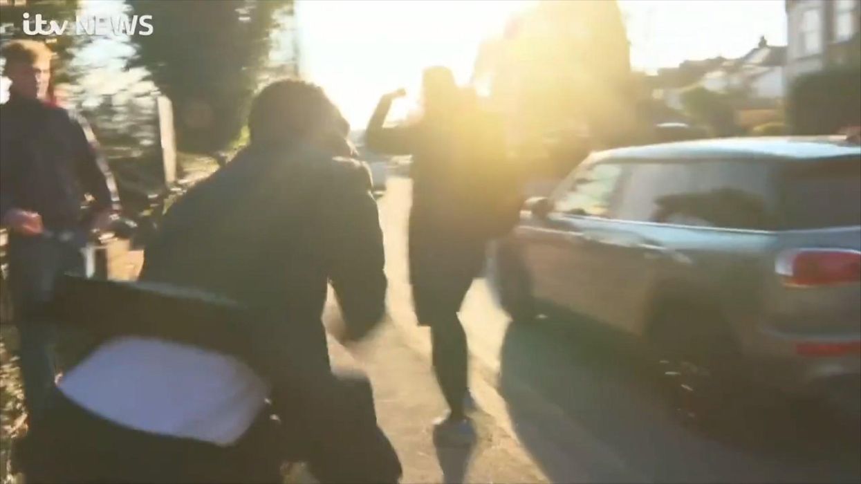 Dizzee Rascal throws photographer's camera across street after assault conviction