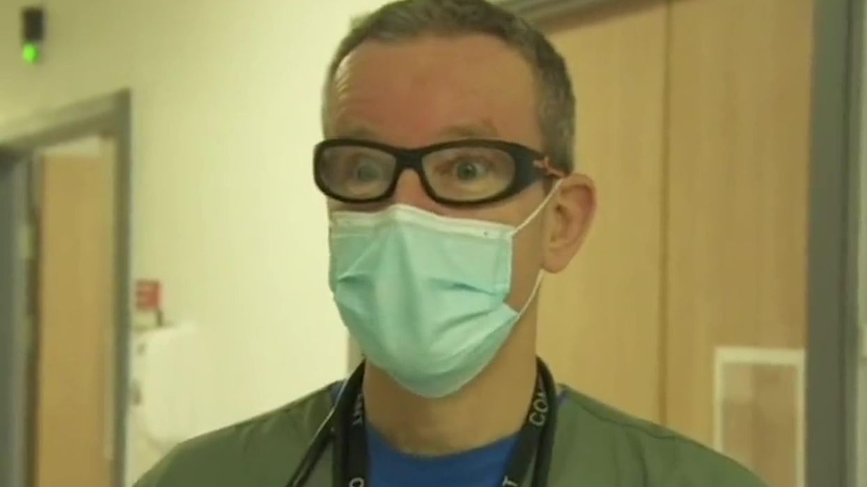 Doctor says his hospital is using corridor as an emergency department