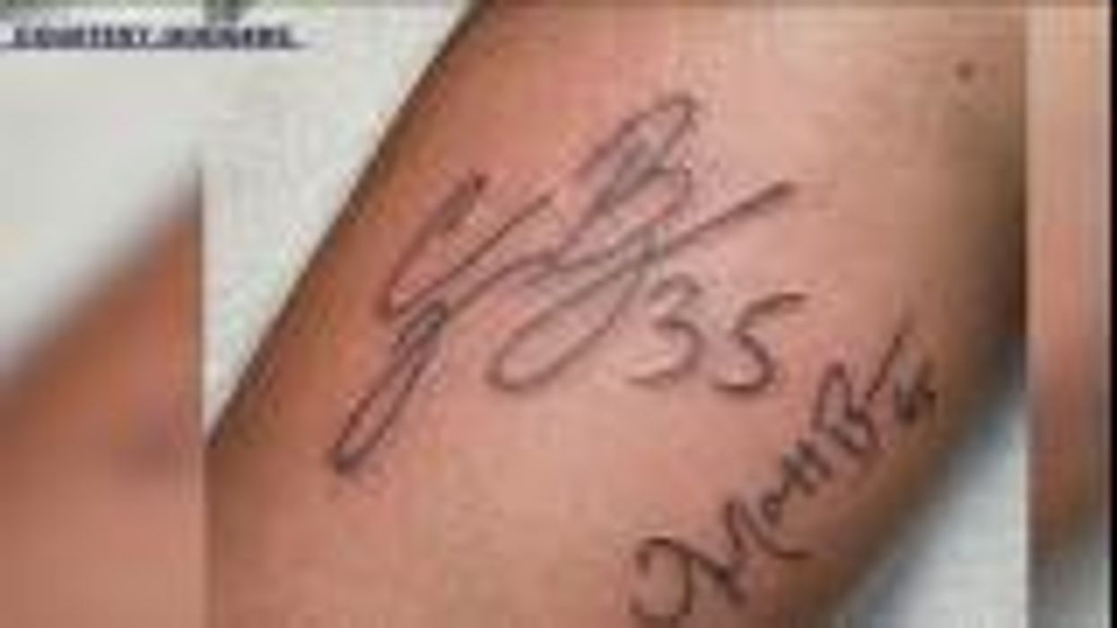 Customer gets mad at tattoo artist for hiding their initials in the design