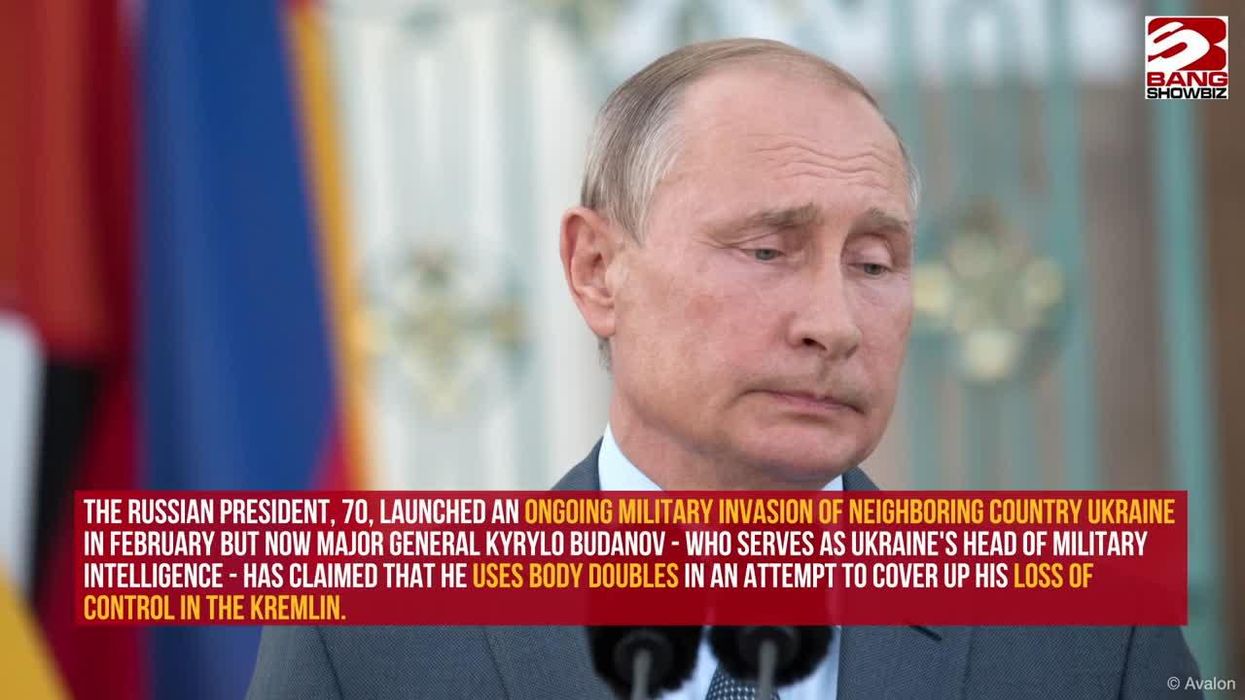 Ukraine official claims Putin's three body doubles got plastic surgery to look like him