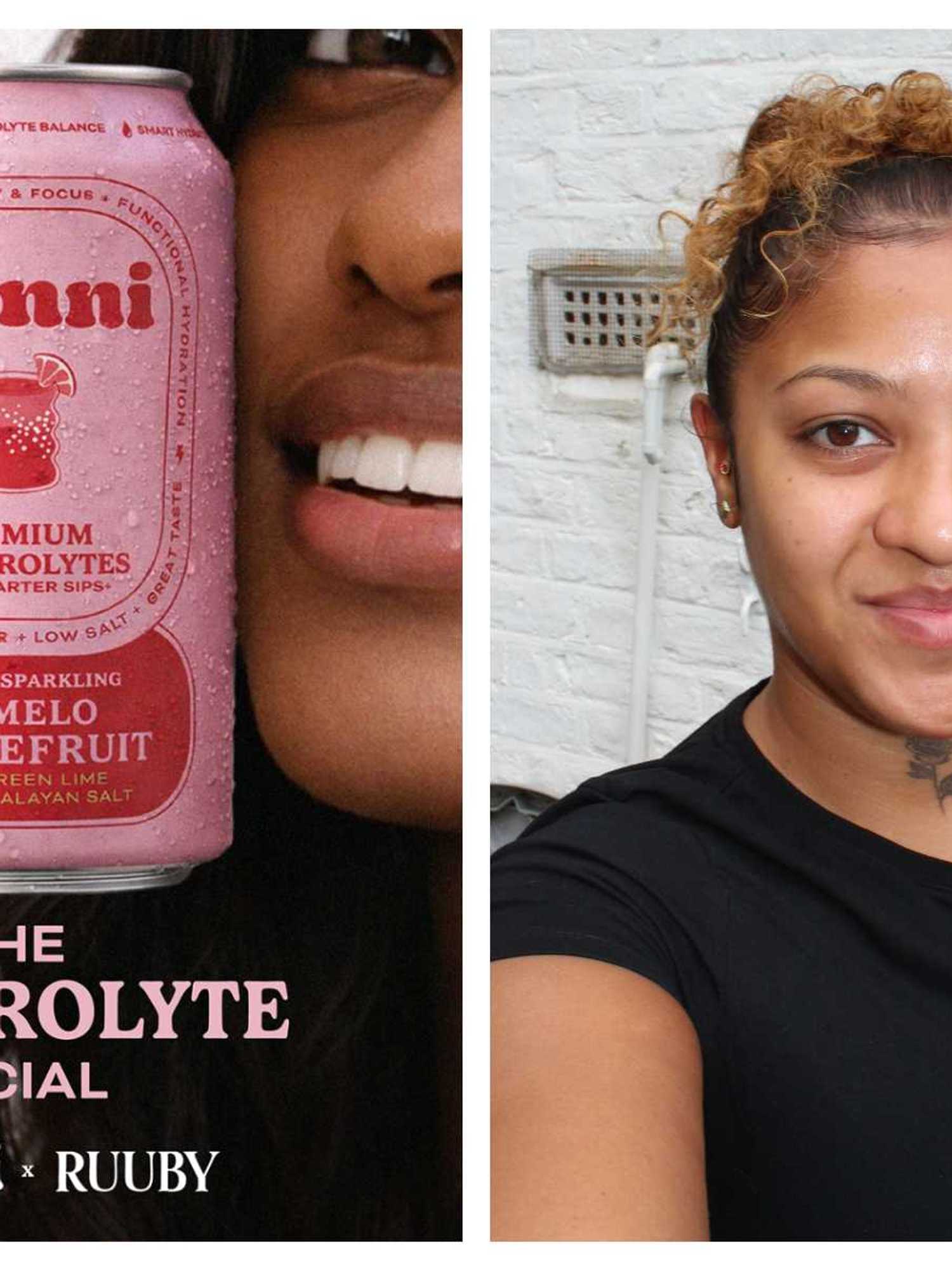 Nonni and Ruuby launch first of its kind electrolyte facial - but does it actually work?
