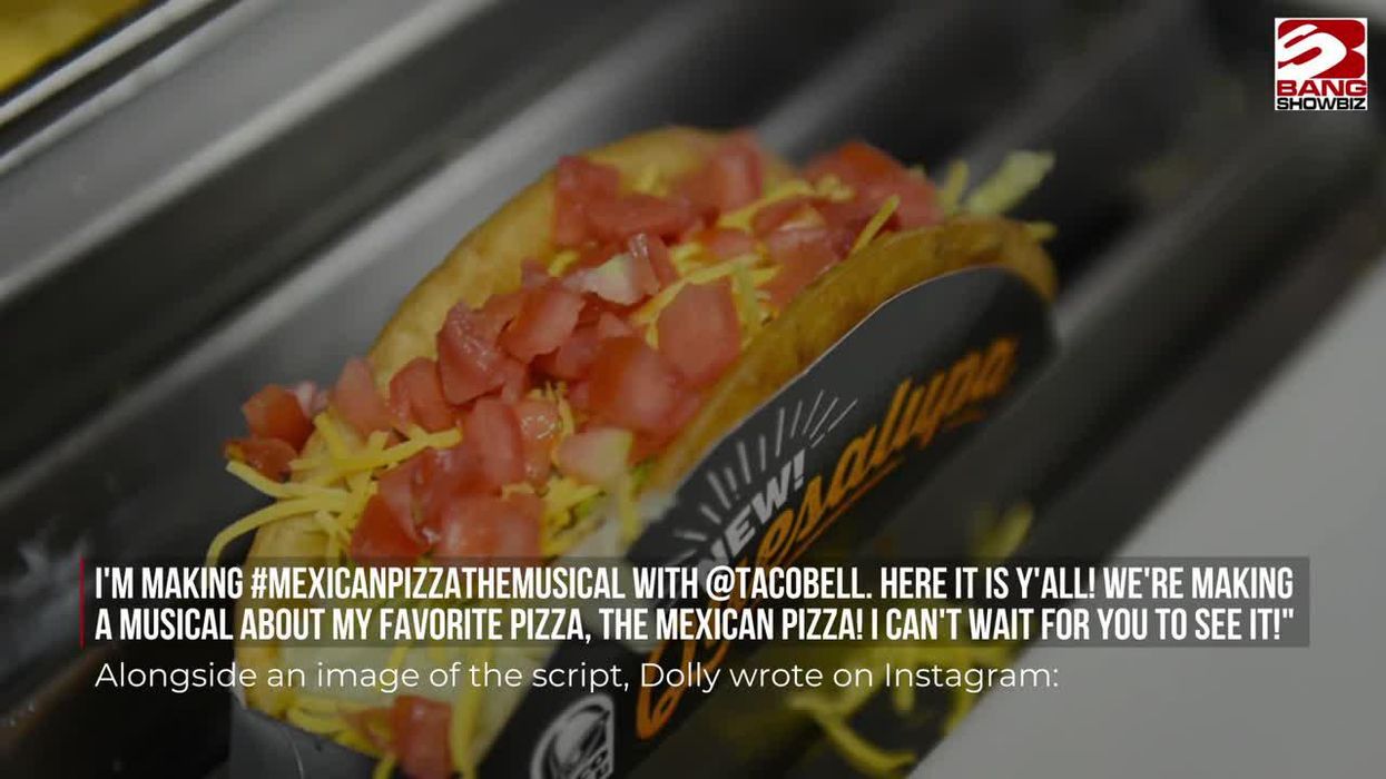 Dolly Parton set to star in a new musical about Taco Bell’s Mexican Pizza