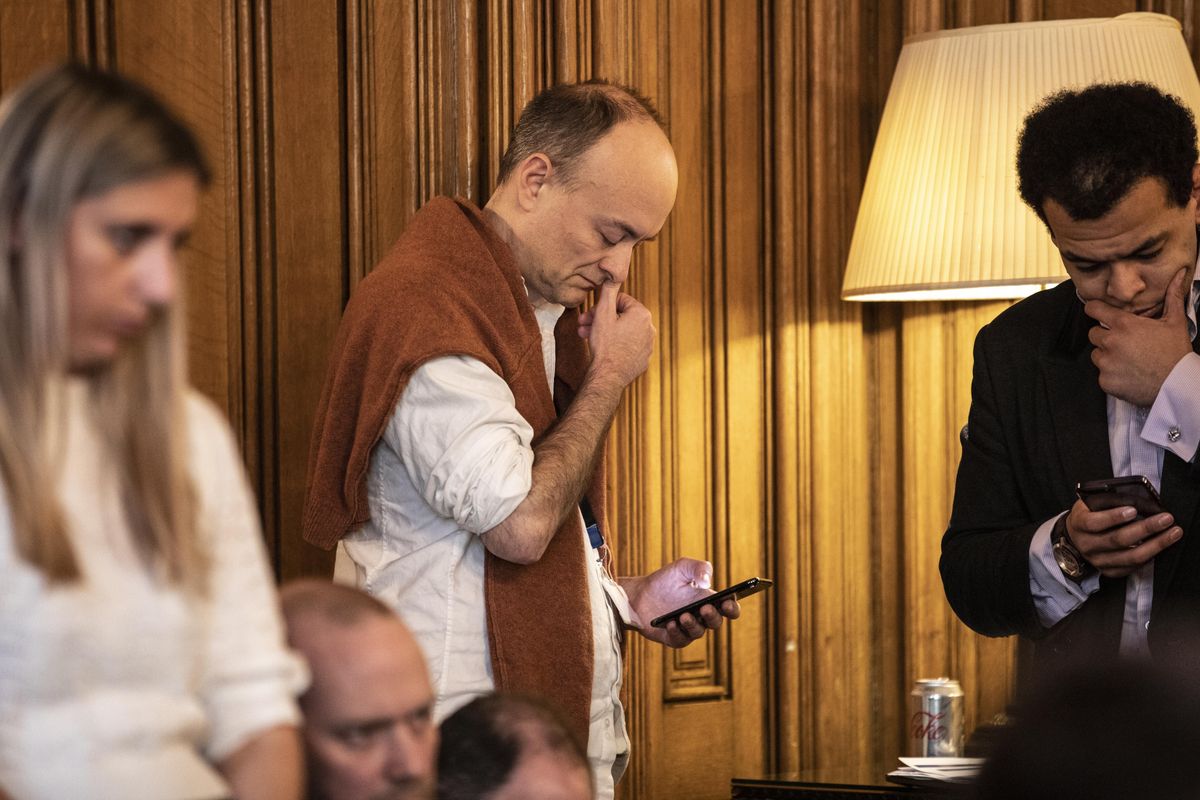 <p>Dominic Cummings </p>