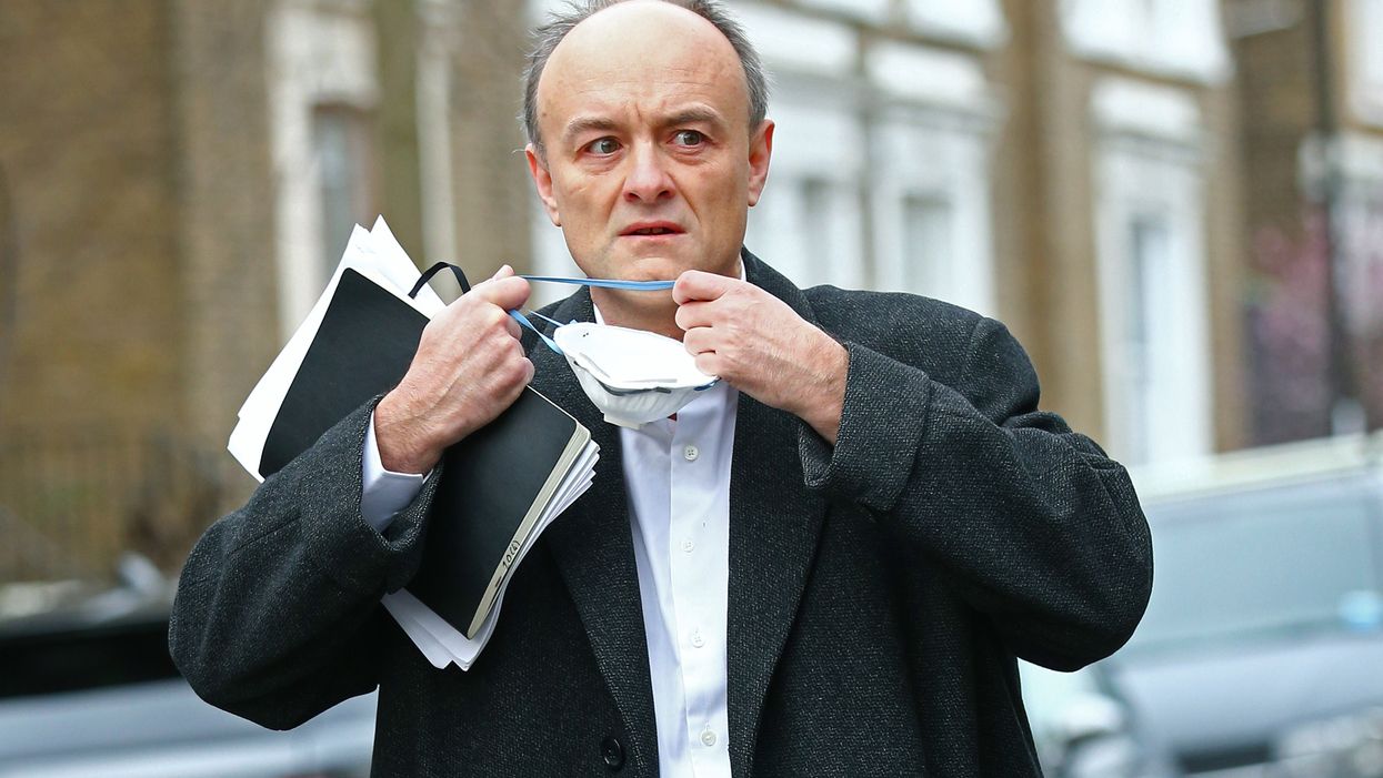 <p> Dominic Cummings</p>