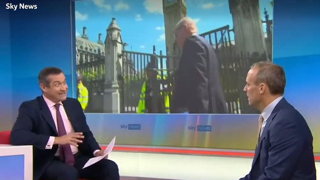 Dominic Raab's claim about how ethical government is will make you do a spit take