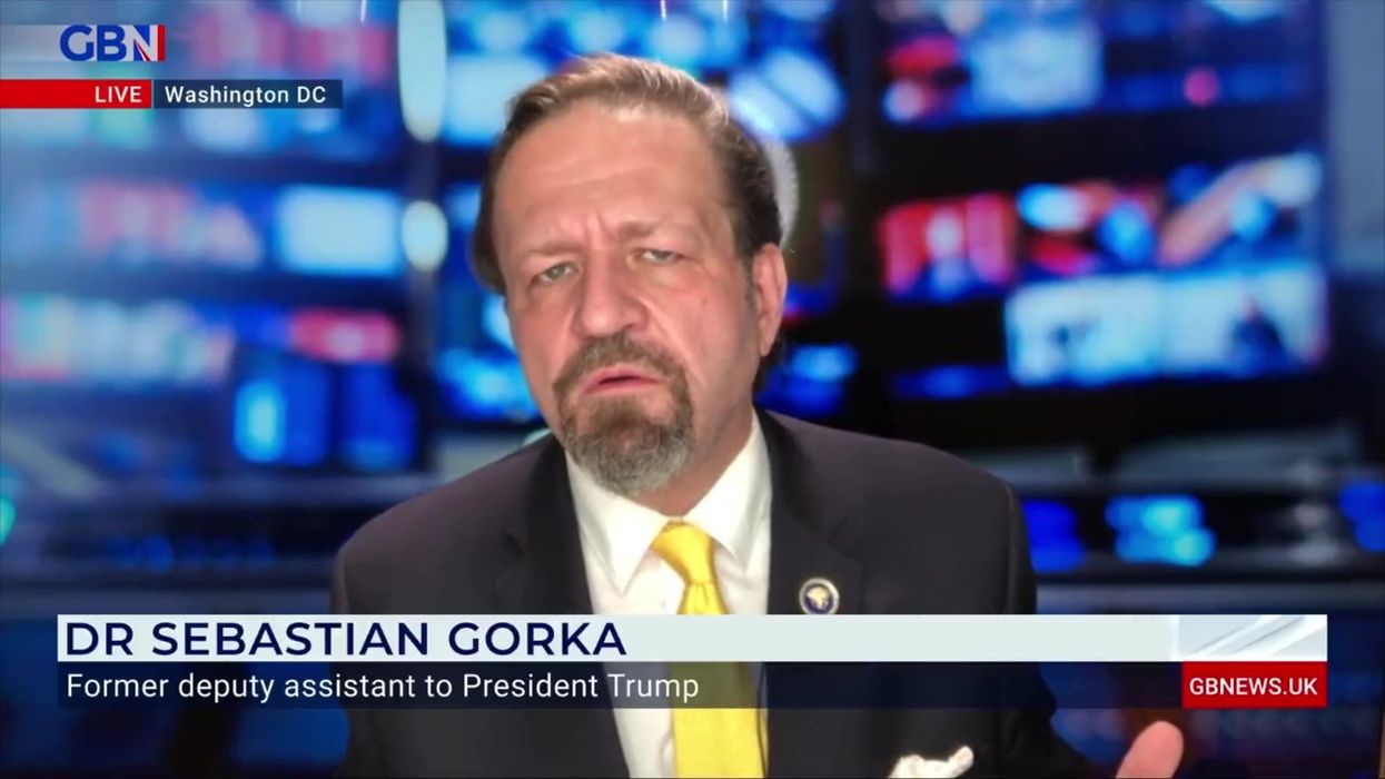 Sebastian Gorka throws a strop on GB News after being asked about Trump