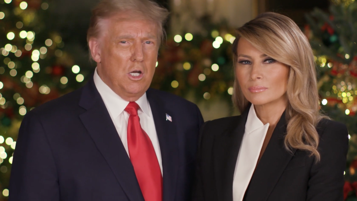 <p>Donald and Melania Trump</p>