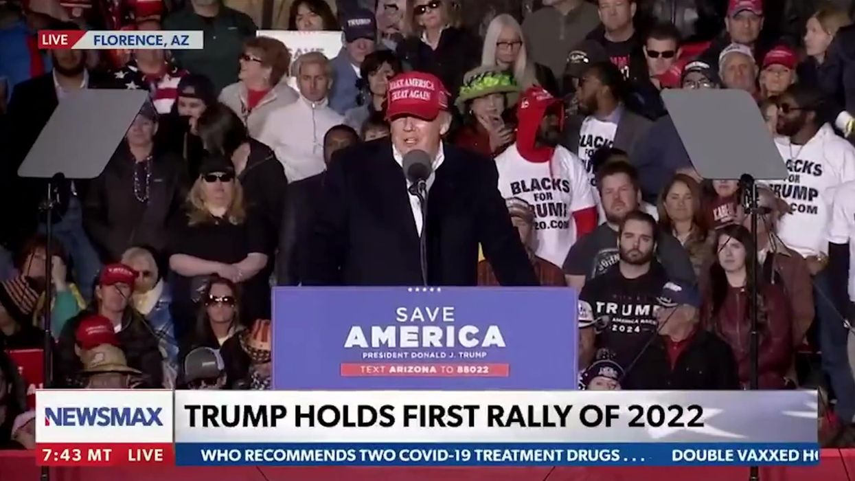 Donald Trump just posted first message on his new social network - and it looks just like Twitter