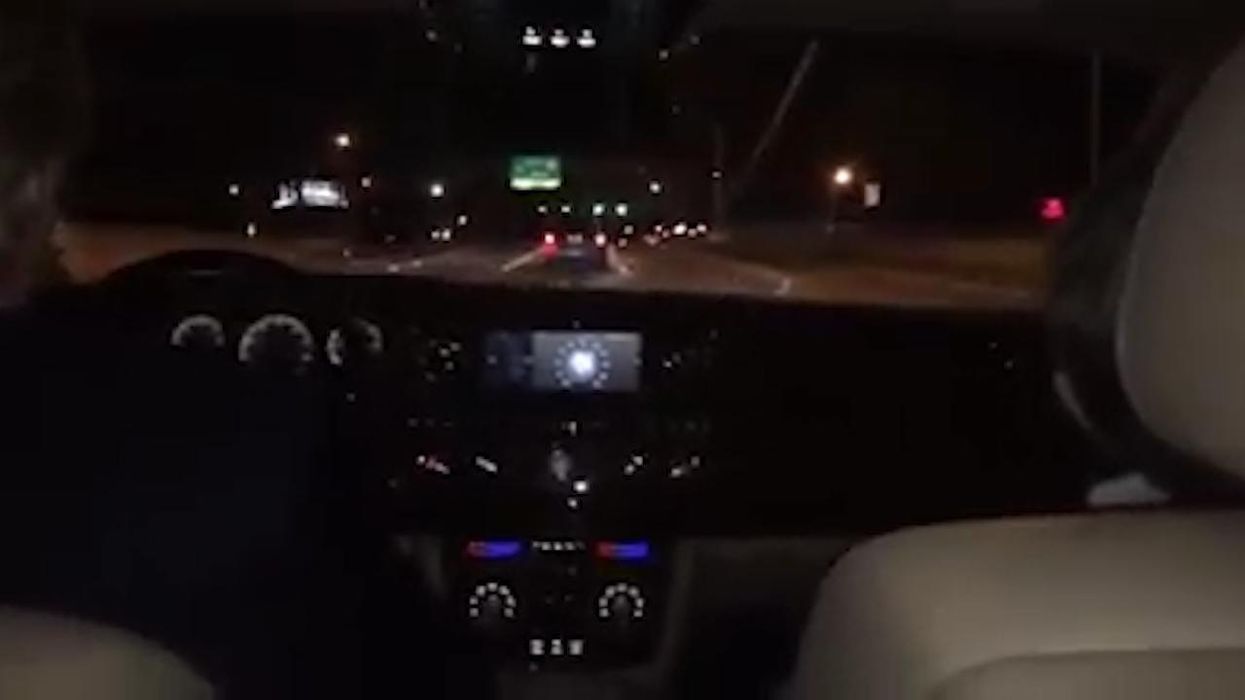 People keep rediscovering this real video of Trump driving to Taylor Swift