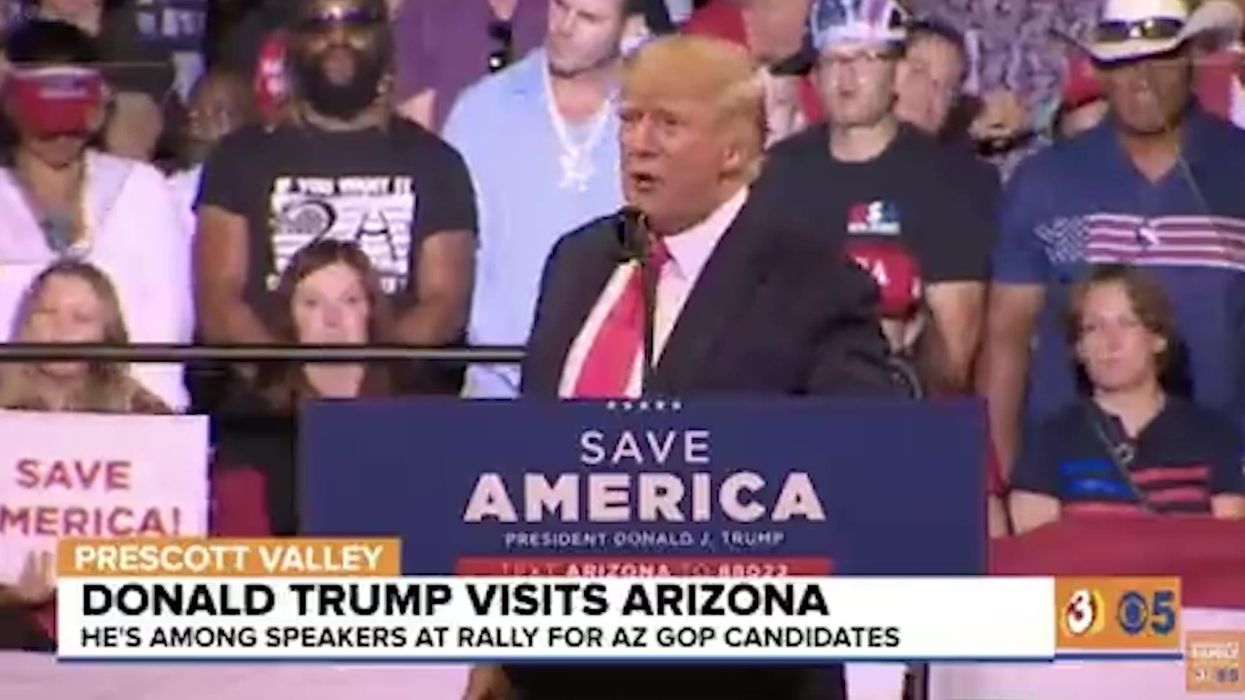 Donald Trump just called himself the 'most persecuted person in the history of America'