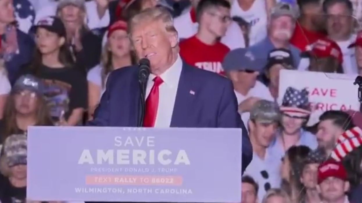 Five key moments from Donald Trump's North Carolina rally