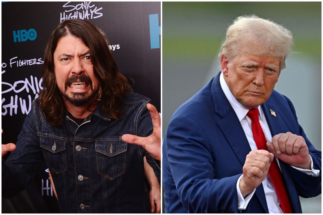 Foo fighters issue brutal rebuttal to Trump for playing 'My Hero' at Arizona rally