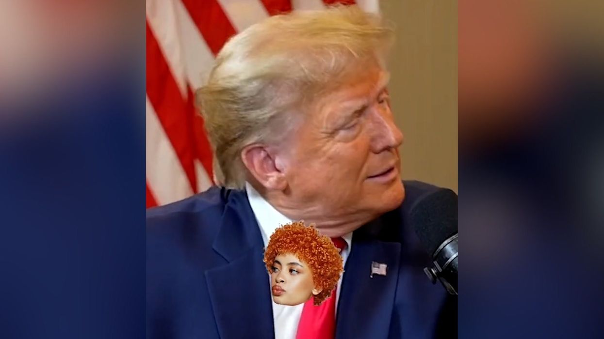 Donald Trump claims he 'likes' Ice Spice just seconds after hearing about her