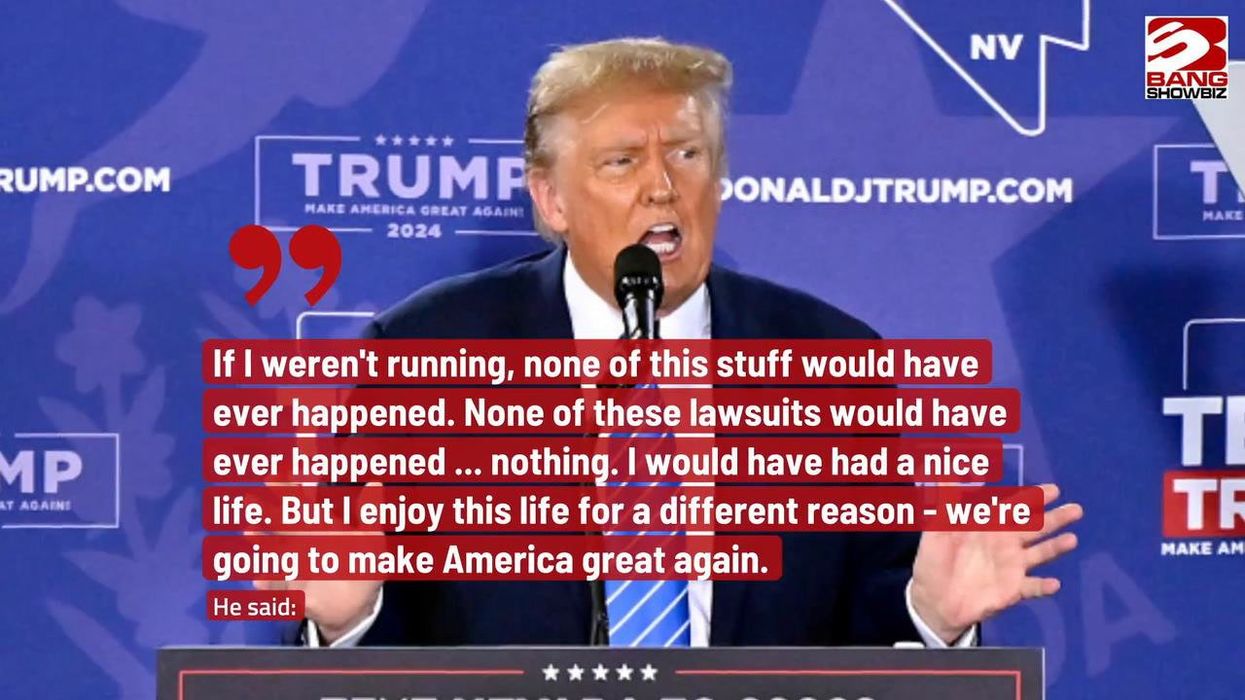 Trump roasted for launching $399 trainers at Sneaker Con – a day after $355m fine