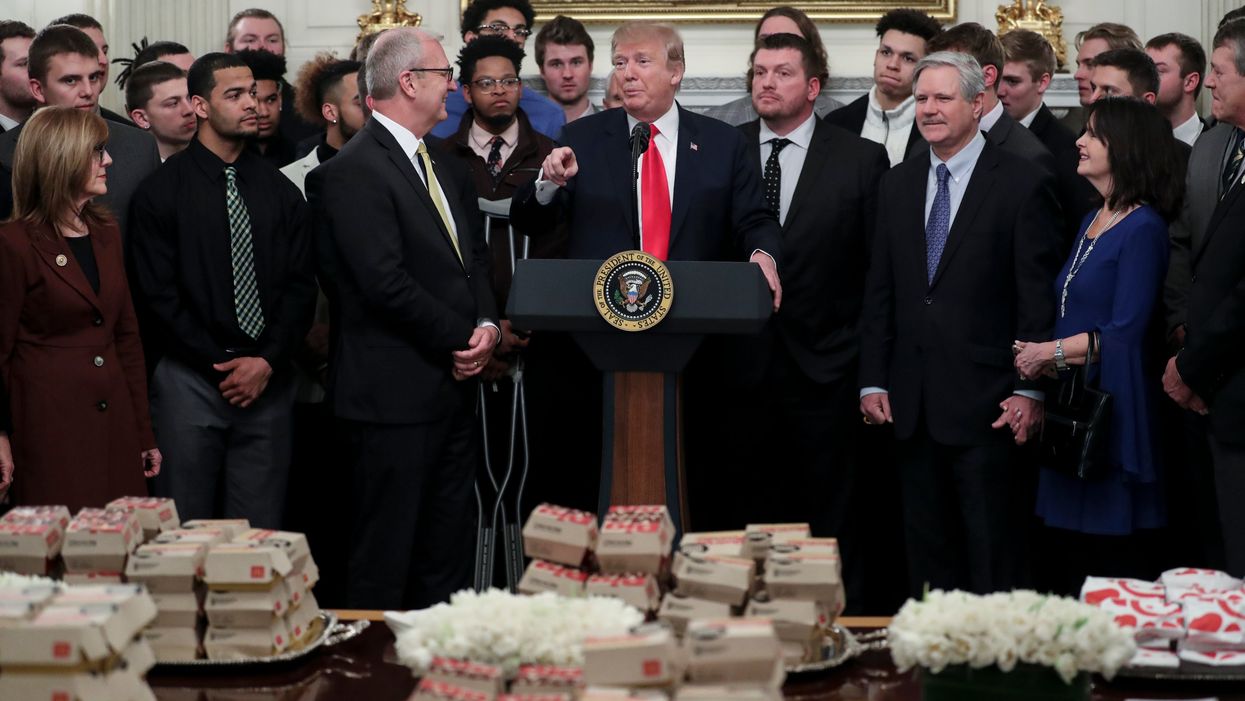 <p>Donald Trump is a huge McDonald’s fan</p>