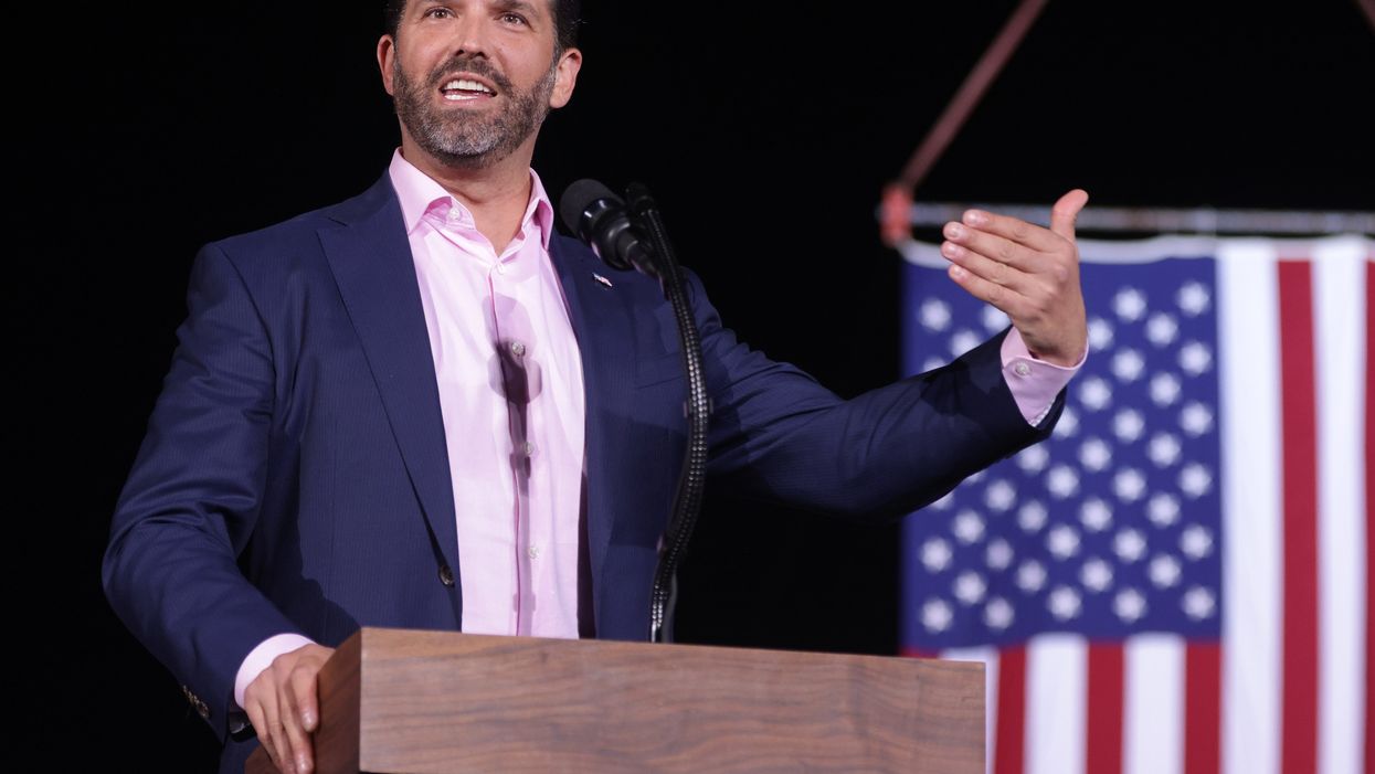 <p>Donald Trump Jr has officially joined video messaging app, Cameo</p>