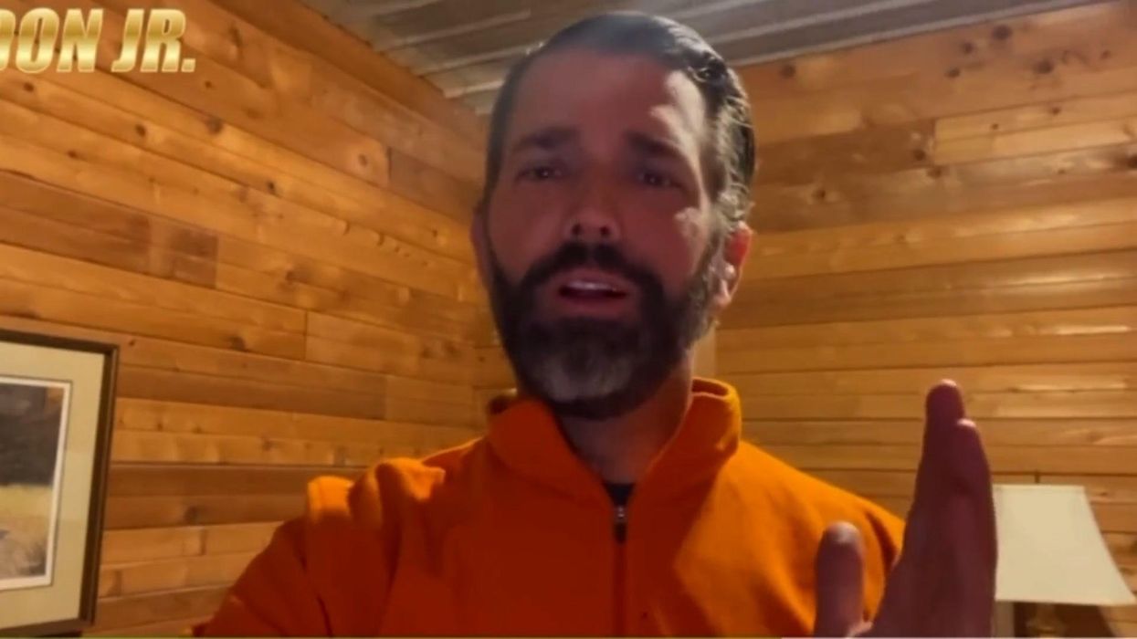 Donald Trump Jr says FBI should go after Epstein's black book - despite dad being in it