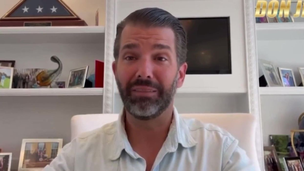 Trump Jr thinks there's about to be an alien invasion and it’s Biden’s fault