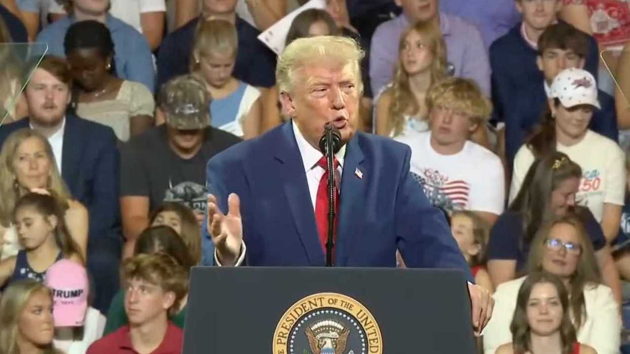 Trump claims we’re in the ‘golden age’ – and people think it’s ‘depressing’ if true
