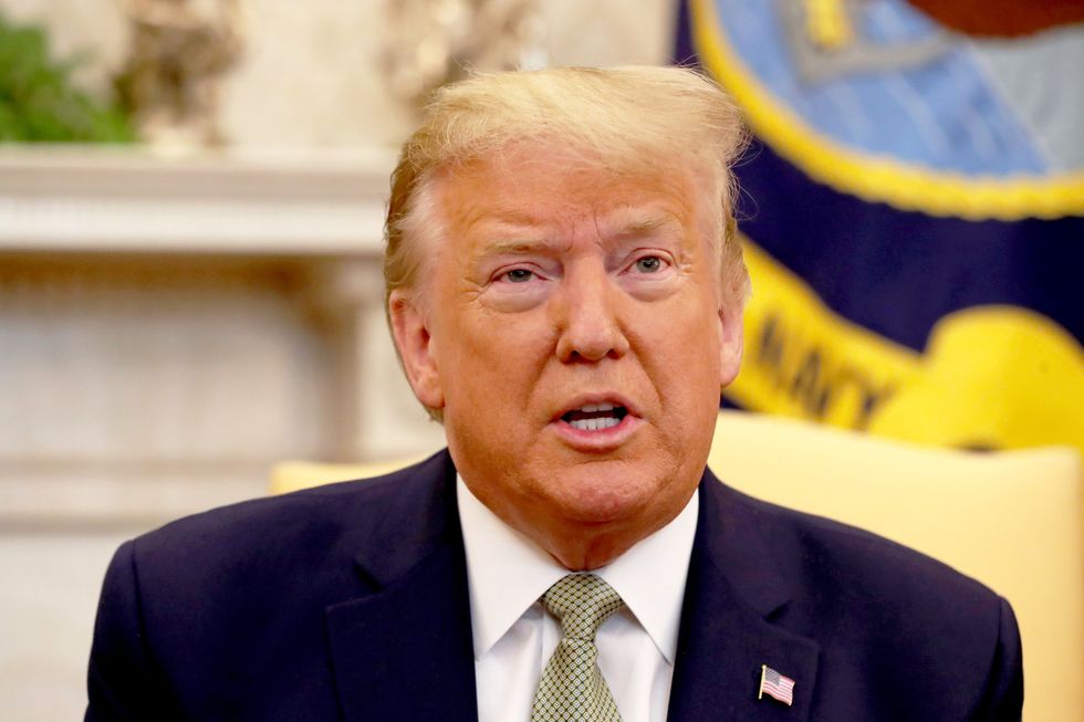 Donald Trump (Niall Carson/PA)