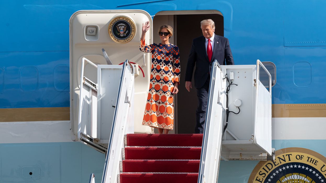 Donald Trump regresa a Florida antes de la inauguración de Joe Biden