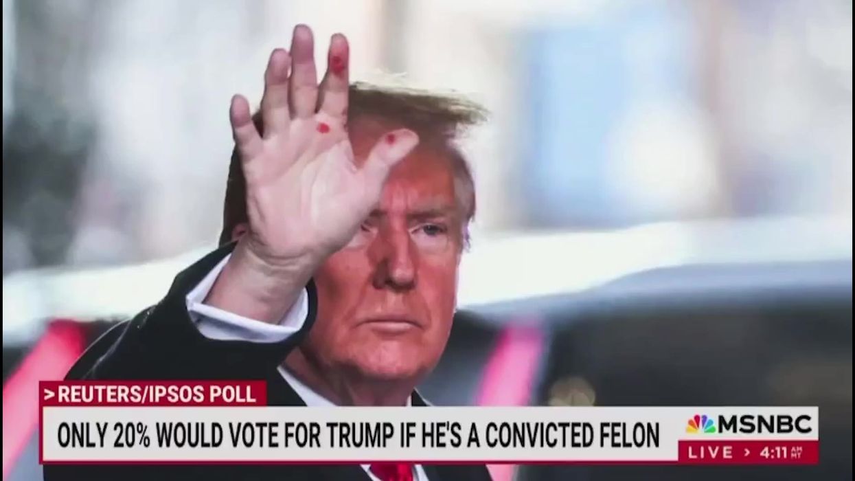 Trump finally reveals what caused red blotches on his hands