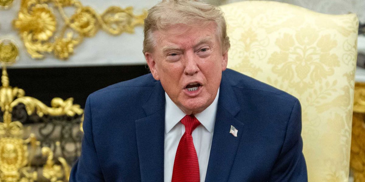 Trump just lashed out at another reporter - and people are making the same point