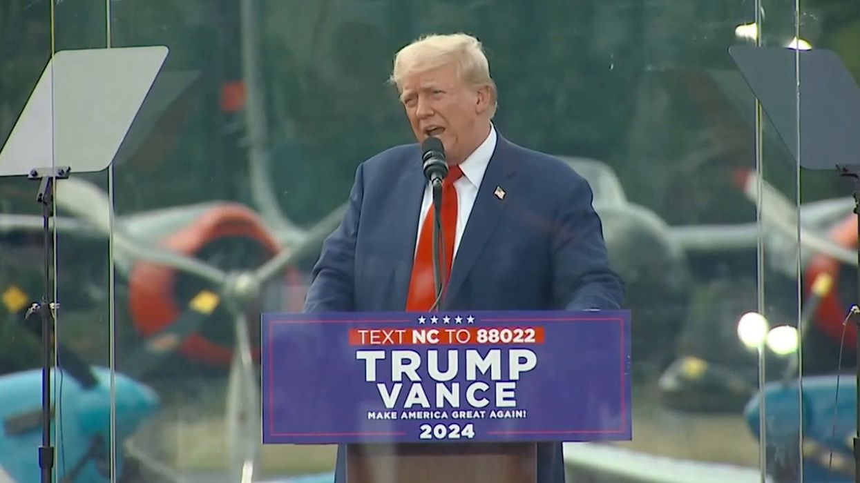 Donald Trump admits struggling to find insulting nickname for Kamala Harris