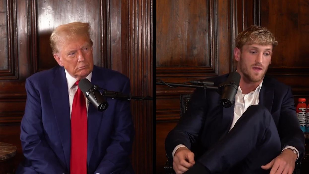 UFOs and AI speeches: The key moments from Donald Trump's Logan Paul interview