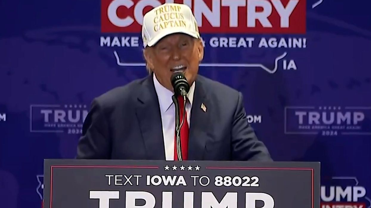 Trump tells sick people: "if you vote then pass away, it's worth it"