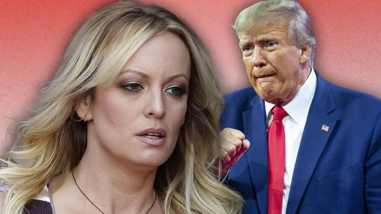What is Stormy Daniels real name and how did she get her porn moniker?
