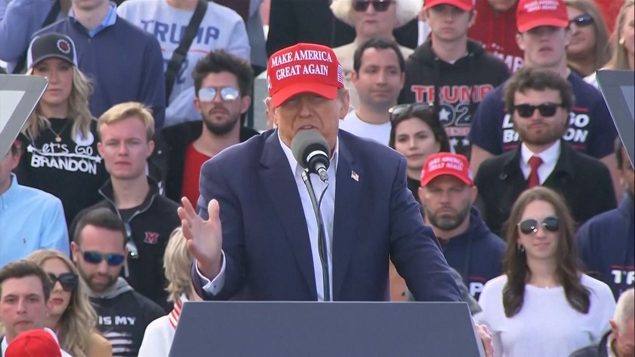 Marjorie Taylor Greene defends Trump's 'bloodbath' remarks during Ohio rant