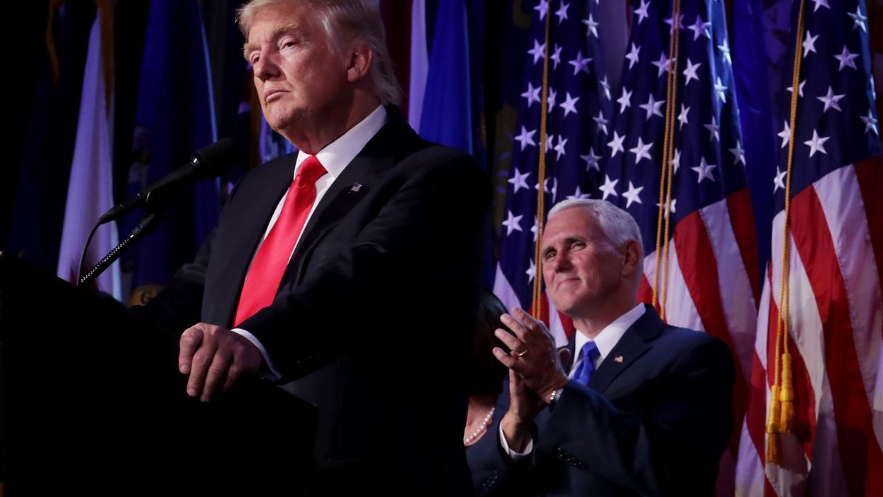 Donald Trump was announced President-elect, beating Clinton to the White House