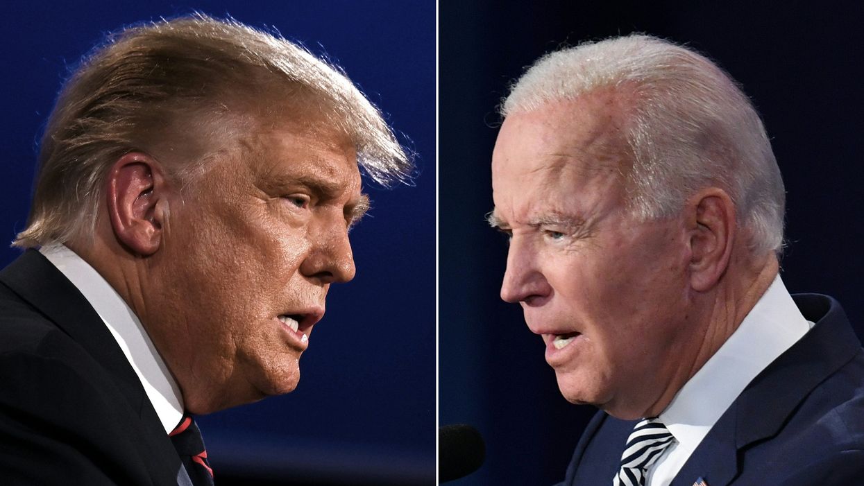 <p>Donald Trump was soundly beaten by Joe Biden</p>