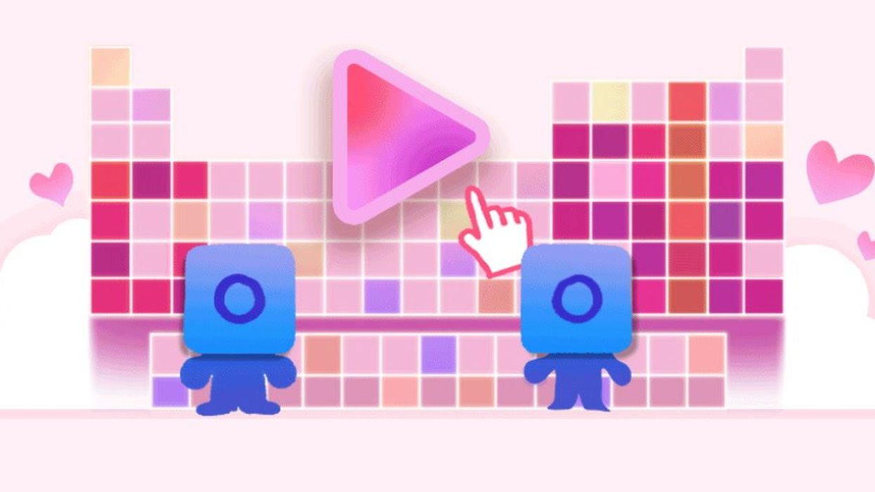 Why is Google's Valentine's Day Doodle about the periodic table?