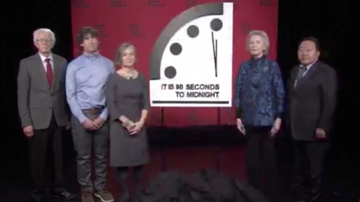 What happens when the Doomsday Clock hits midnight?