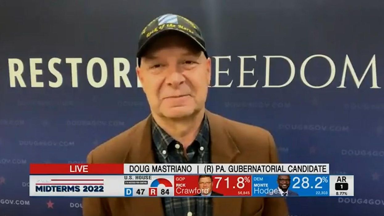 Republican Doug Mastriano boasted about 'big victory' right as his defeat was announced
