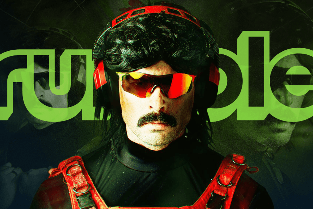 Dr Disrespect has joined Rumble