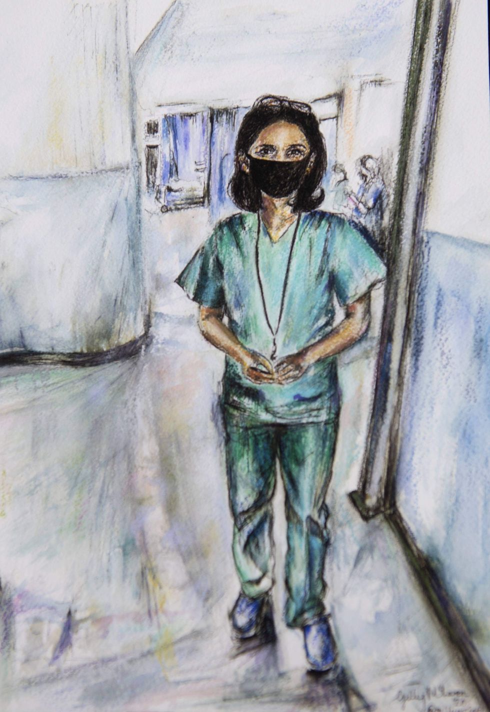 Dr Dorin Ziyaie of Ninewells hospital (Gillian McLaren/PA)