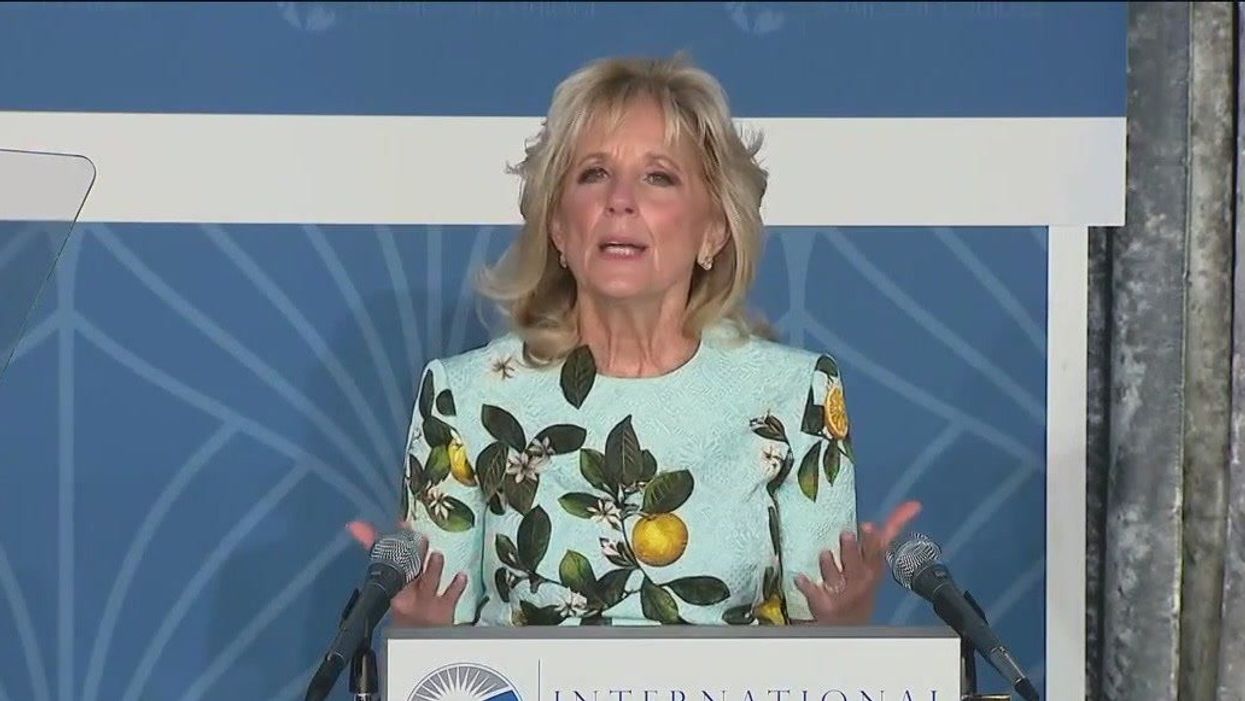 Anti-vaxxers are using an old Biden quote to mock him after First Lady catches Covid