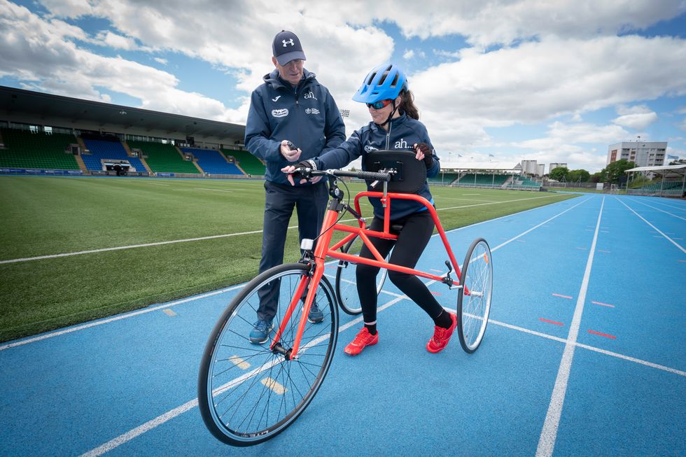 Woman with cerebral palsy aiming to make history at London Marathon