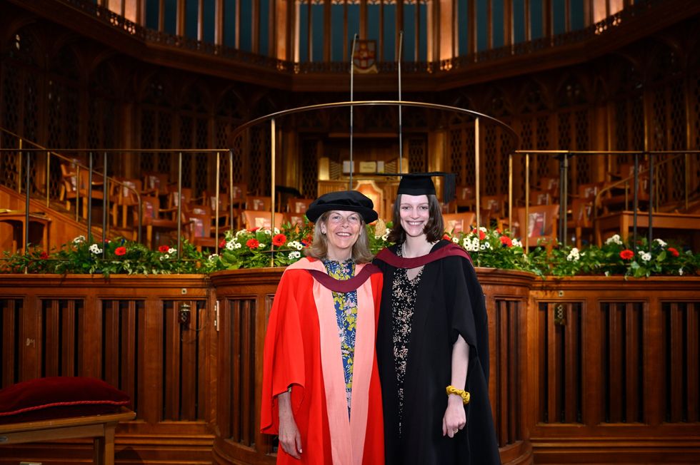 Afghan charity founder receives honorary degree at daughter’s graduation