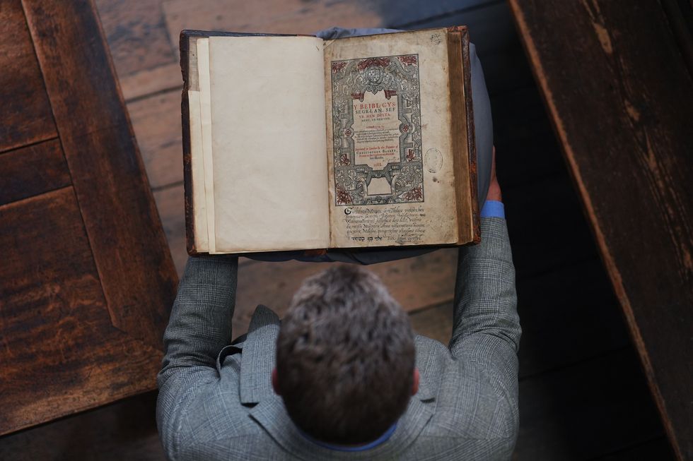 Welsh Bible printed in 1588 to go on display in Wales for first time