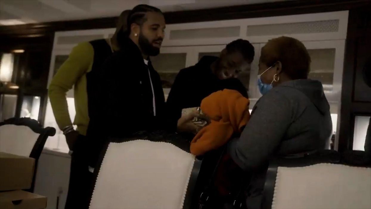Drake and LeBron James surprise young basketball player with $100,000