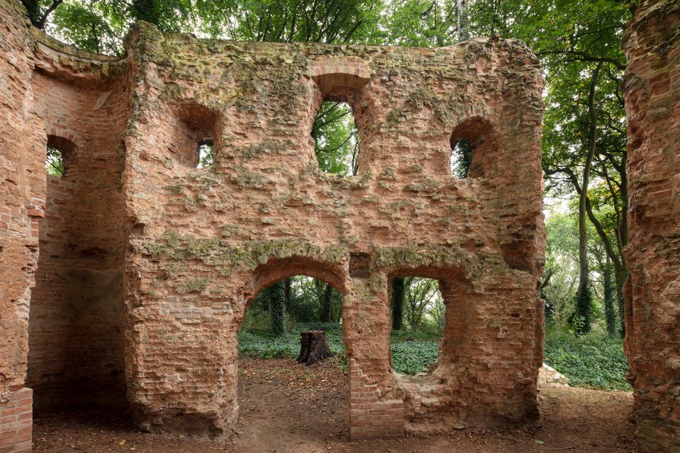 Drayton Lodge was built in 1437 by Sir John Fastolf, who was immortalised in caricature by Shakespeare. (Patricia Payne/ Historic England/ PA)