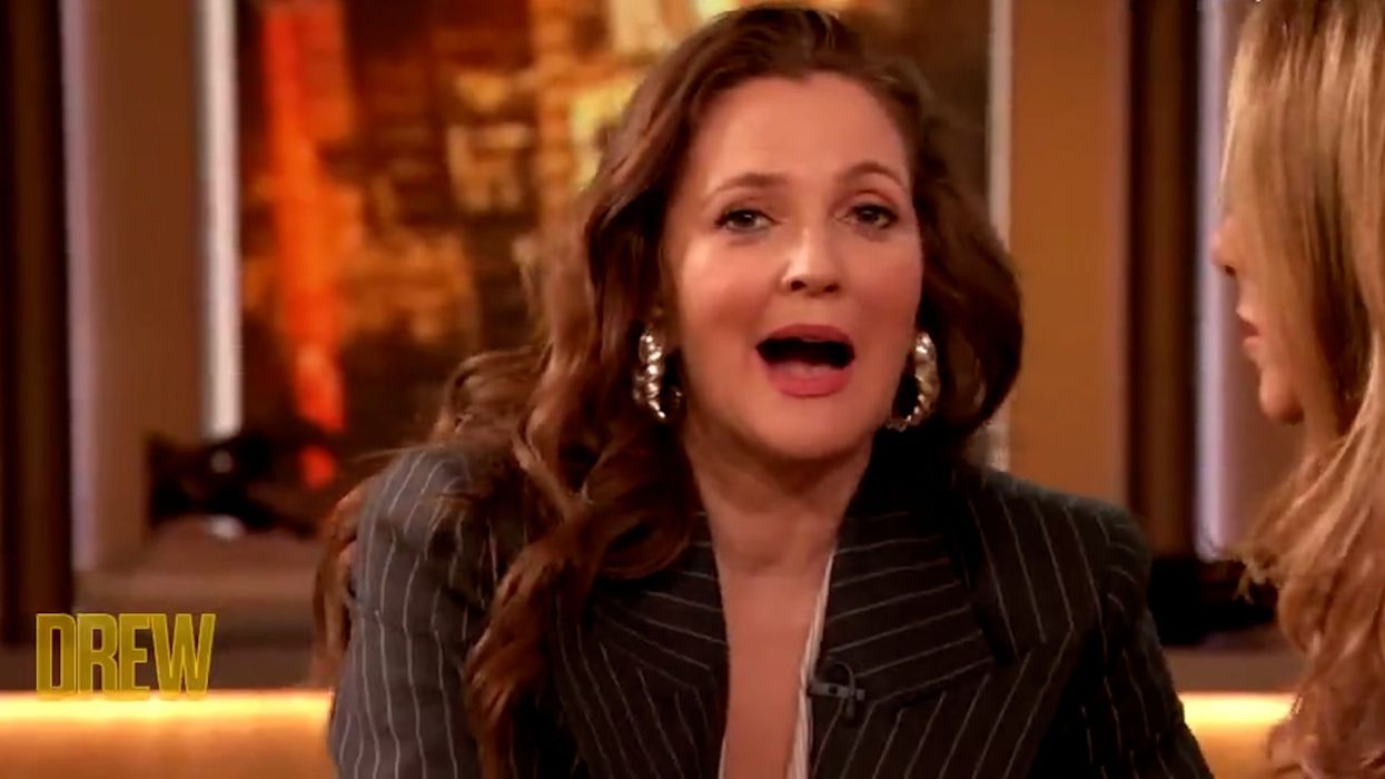 Drew Barrymore praised for capturing first-ever perimenopausal hot flash on show